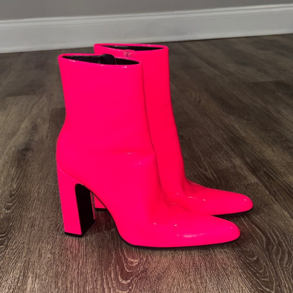 BALENCIAGA PINK BOOTS